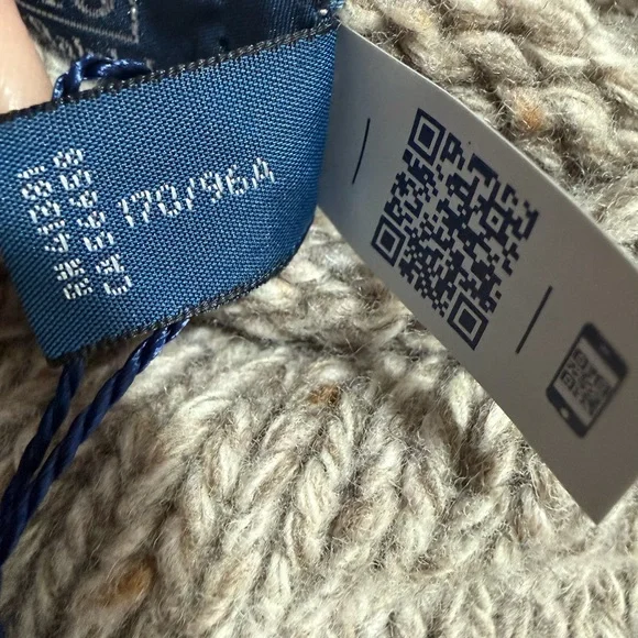 New Polo Ralph Lauren Wool Iconic Flag Sweater Roll Neck America USA - Picture 9 of 9